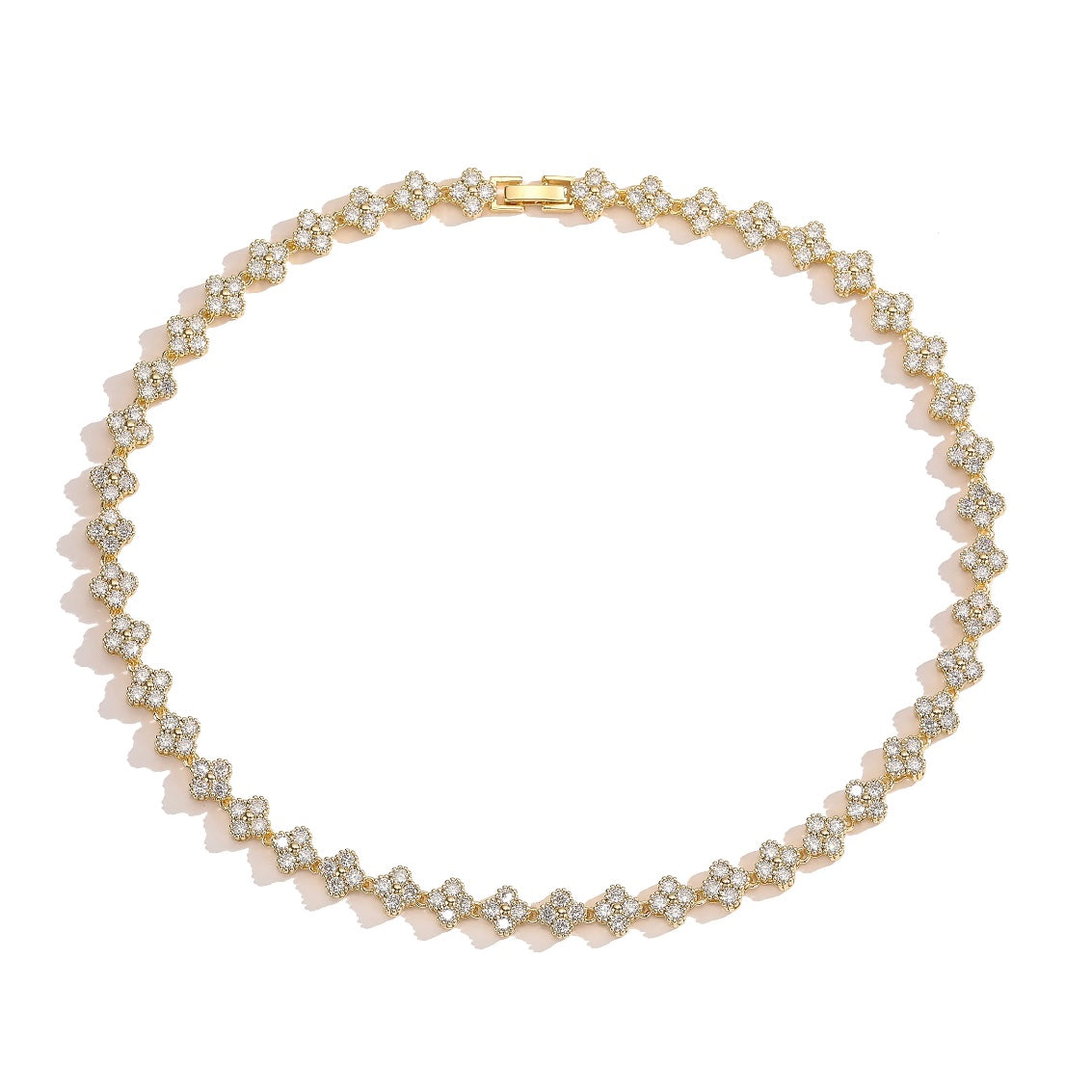 Valencia Necklace & Bracelet Set Gold