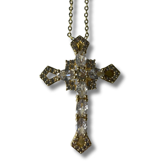 Aria Cross Necklace