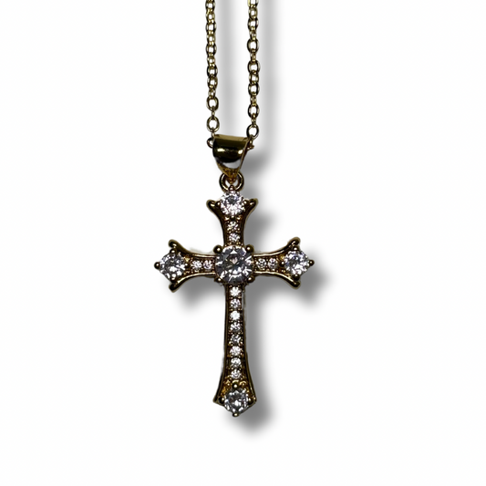 Giana Cross Necklace