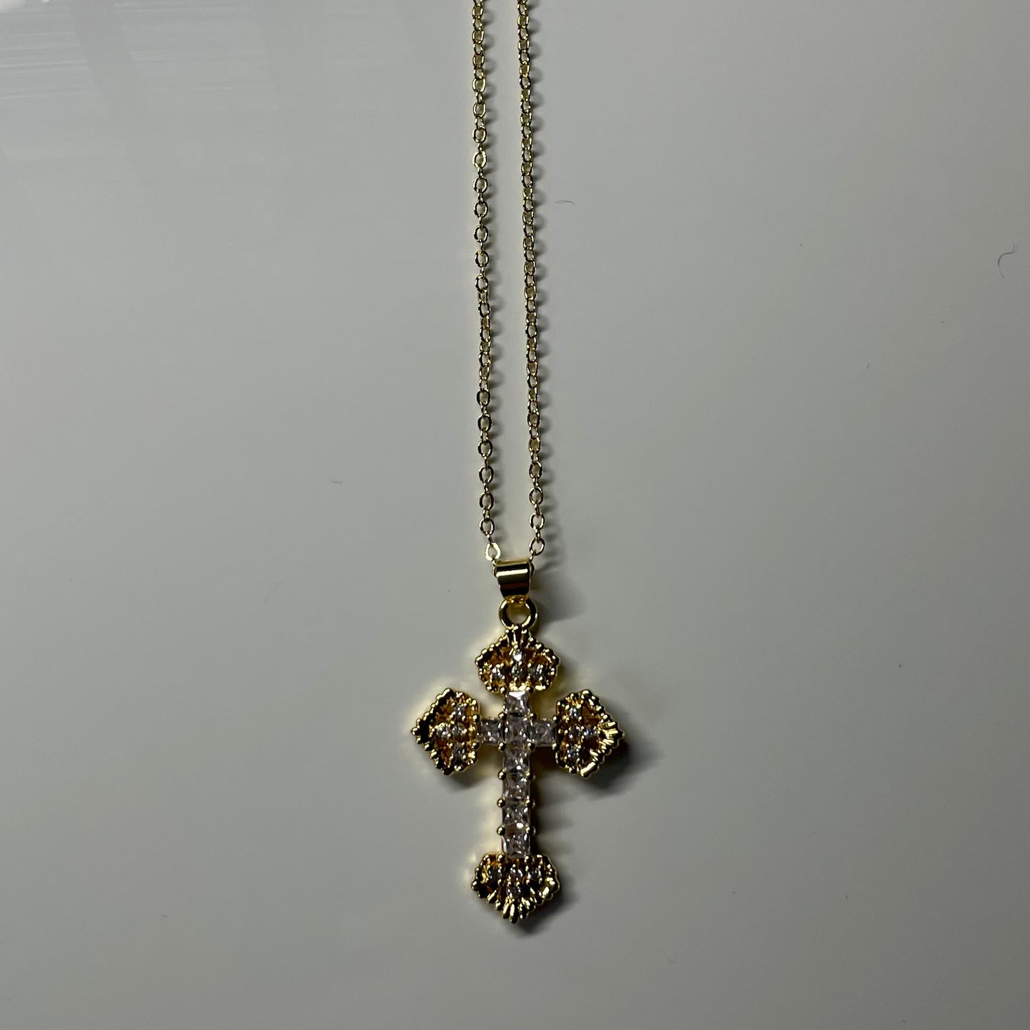 Lucia Cross Necklace