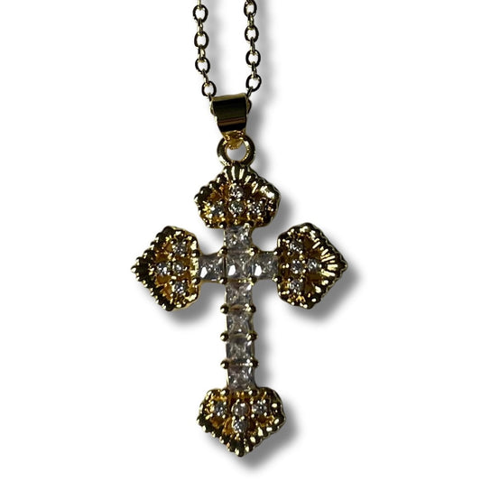 Lucia Cross Necklace